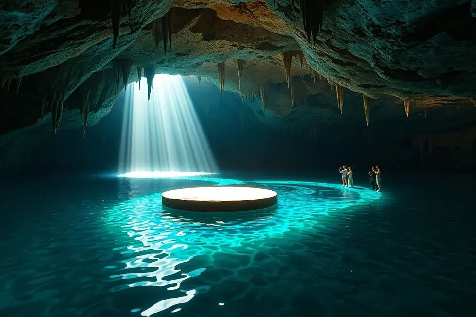 O Encanto Único do Cenote Suytun Revelado