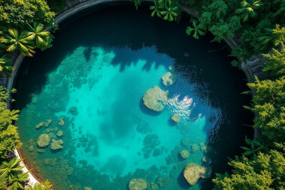 O Coração da Terra Os Cenotes do México